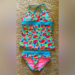 Girls two piece swimsuit